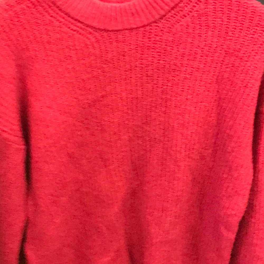 Pink American eagle sweater